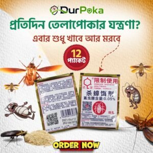 Dahao Cockroach Killing Bait Powder - 12 Packet